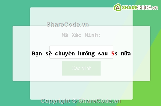 code rút gọn link,mã xác minh,không cần database,link rút gọn,rút gọn,rút gọn link